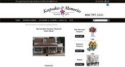 Desktop Screenshot of keepsakesandmemoriesinc.com